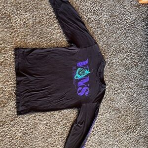 Vans Black Long Sleeve Butterfly Graphic Tee